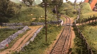 Loft Layout Cab Ride  Volume 2  Yorkshire Dales Model Railway [upl. by Imoyn]