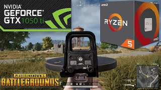 PUBG  ON GTX 1050 Ti  Ryzen 5 5600X  All Rendering Scale [upl. by Trevah70]