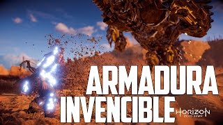 CÓMO CONSEGUIR LA ARMADURA INVENCIBLE  Horizon Zero Dawn [upl. by Ylsew394]