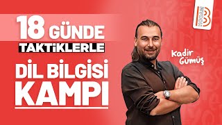 1Gün  Taktiklerle Dil Bilgisi  Ses Bilgisi  Kadir Gümüş [upl. by Brie458]