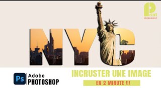 Incruster une image dans Photoshop [upl. by Andros]