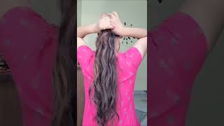 Banana Clip Hairstyle shortsvideo ytshorts [upl. by Oswal714]