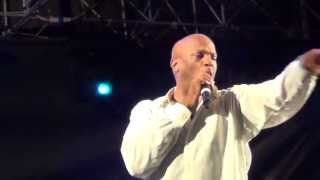 Donnie McClurkin  Enters Stage  quotDays of Elijahquot amp quotNo God Like Jehovahquot June 15 2013 [upl. by Maharba]