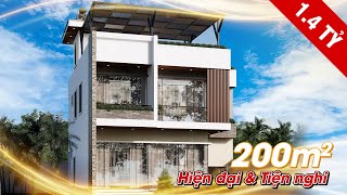 Mẫu nhà phố hiện đại cực kỳ tiện nghi  MH03197 [upl. by Eelana]