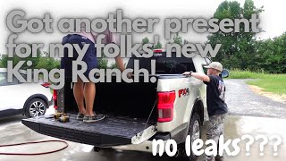 F150 King Ranch Gets a New Bed Cover [upl. by Flannery]