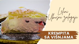 Krempita sa višnjama  Lelini ukusni zalogaji [upl. by Madelyn]