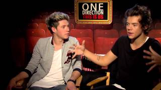 Niall Horan amp Harry Styles Official One Direction This Is Us Interview [upl. by Schulein]