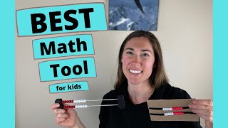 Teach MATH and NUMBERS How to make a Rekenrek math rack manipulative for teaching homeschooling [upl. by Gitlow]