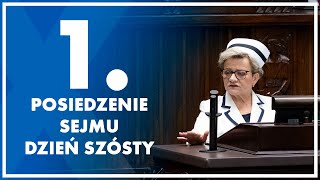 1 posiedzenie Sejmu  dzień szósty 29 listopada 2023 r [upl. by Lecia]