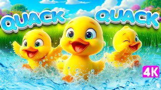 Duck Song Quack Quack And Colorful Fish Song  TinyGeniusTV Nursery Rhymes amp Kids Songs [upl. by Karylin]