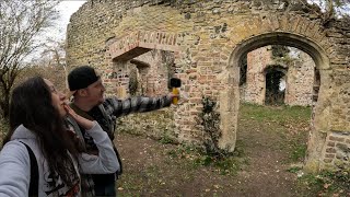 We Explored The Trowse Newton Hall Ruins From the 1300s King Edward III Stayed Here Norfolk [upl. by Katti]