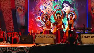 Aigiri Nandini Mix Odissi Dance by Puri Dancers in Banki Mahotsav 2024 [upl. by Bathulda]