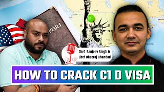 How To Crack C1 D Visa Successfully  C1D Visa Interview Process  Ship JoB Interview [upl. by Enirehs433]