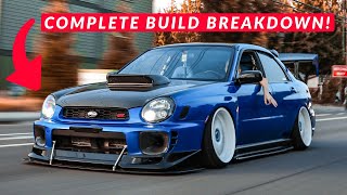 FULL BUILD BREAKDOWN OF MY 2002 SUBARU WRX [upl. by Pamelina]