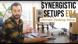 Synergistic Setups  E04 Harbeth P3ESR XD amp the ultimate desktop hifi setup [upl. by Hubey]