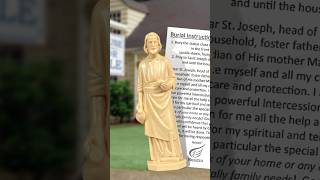 Why Bury A Saint Joseph Statue When Selling Your Home [upl. by Gniy142]