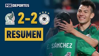 México 2  2 Germany  ALL GOALS amp HIGHLIGHTS  Mexican National Team on FOX Deportes [upl. by Nagirrek929]