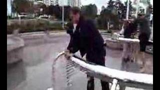 Playing Bach on a water fountain Ontario Science Centre [upl. by Annatsirhc]