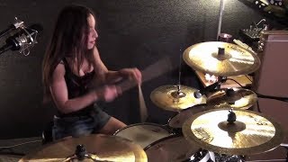 SLIPKNOT  DUALITY  DRUM COVER BY MEYTAL COHEN [upl. by Latea]