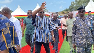 How John Dramani Mahama Størms DrKwame Nkrumah 115th Birthday Celebration 2024 In Nkroful [upl. by Urbannai]