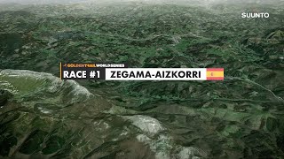 Zegama 2022  3D race route [upl. by Ashli]