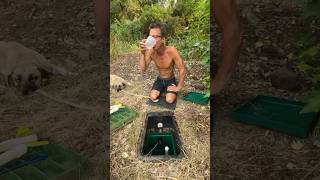 Cleaning the Silt Trap in Spring Box Pt2 🤝🛠💦 diy idaho homestead life spring water [upl. by Lars]