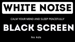 White Noise  Black Screen  No Ads  11 Hours  Calm Your Mind and Sleep Peacefully [upl. by Onibag]