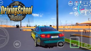 Driving School Simulator Evo  BMW M3  Texas Highway  Gameplay [upl. by Sirtimid]