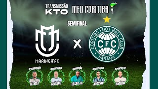 TRANSMISSÃO  PÓSJOGO  MARINGÁ 2 X 0 CORITIBA  SEMIFINAL CAMPEONATO PARANAENSE [upl. by Parrott971]