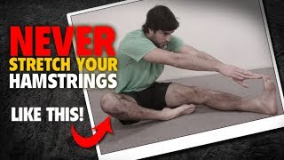 The WORST Hamstring Stretch But Everyone Does It [upl. by Kcirederf811]