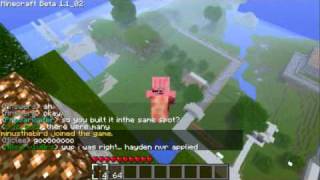 Minecraft  Pigmen  Do they fly [upl. by Ashbey]