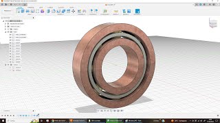 Fusion 360 Cuscinetto a Sfere [upl. by Franza]