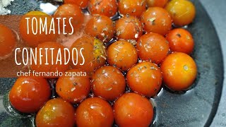 Tomates Cherry Confitados [upl. by Neerehs]