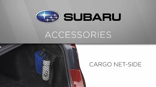 Genuine Subaru Accessory  Cargo Net  Side [upl. by Eserahs]