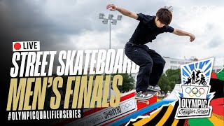 🔴 LIVE Street Skateboarding Mens Finals  OlympicQualifierSeries [upl. by Nnaes]