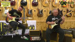 GuitarPoint  Maintal  Vintage Guitar Show 2018  Stefan Kahne jamin with Bernie Marsden [upl. by Balough638]