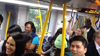 PVS Flash Mob on Sydney Train [upl. by Juni]