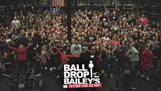 BALL DROP WITH THE BAILEYS  NEW YEARS 2018 [upl. by Ativad]