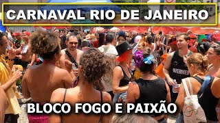 🇧🇷 Carnaval do Rio de Janeiro 2024  Bloco Fogo e Paixão [upl. by Balduin]