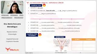 PATOLOGÍA CERVICAL DISPLASIA Y CÁNCER PARTE 3  GINECOLOGÍA  VILLAMEDIC [upl. by Darsie192]