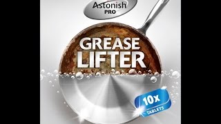 New Grease Lifter Tablets From Astonish [upl. by Aketahs]