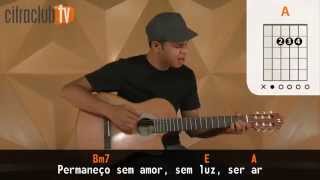 Sem Ar  DBlack aula de violão simplificada [upl. by Lemak]