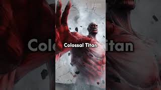 Unraveling the Mystery Wall Titans vs Colossal Titans shorts [upl. by Ahsener]