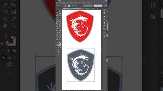 trace logo in illustrator  adobe illustrator 2023 [upl. by Ariaet]