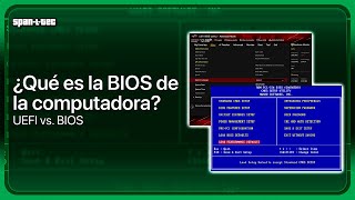 ¿Qué es el BIOS diferencias entre BIOS UEFI y CMOS explicadas [upl. by Modesty936]