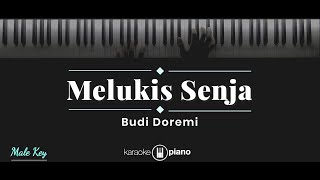 Melukis Senja  Budi Doremi KARAOKE PIANO  MALE KEY [upl. by Bathsheeb]