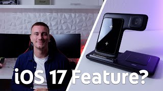 MUSTHAVE für iPhone 15 Pro User  3in1 Ladestation Review Perfekt mit iOS 17 [upl. by Tyre]