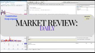 TradeStation Easy Language Review of the trading Day [upl. by Yboc]