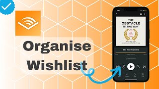 How To Organise Wish List On Audible [upl. by Morehouse]