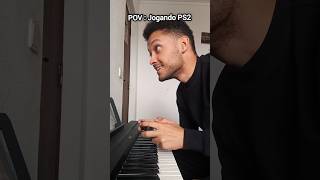 POV  Jogando PS2 piano musica [upl. by Kermy933]